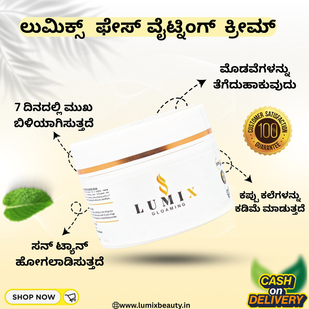 Lumix Beauty Instant Face Whitening Cream 35G